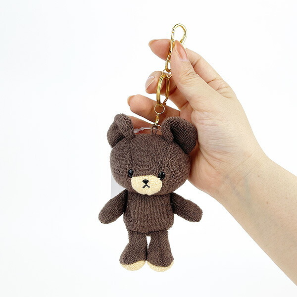 くまのがっこう ジャッキーのパイルチャームマスコット ぬいぐるみ