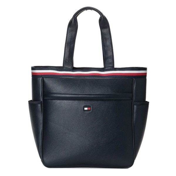 トミーヒルフィガー ゴルフ トートバッグ ラウンドロゴ TOMMY HILFIGER