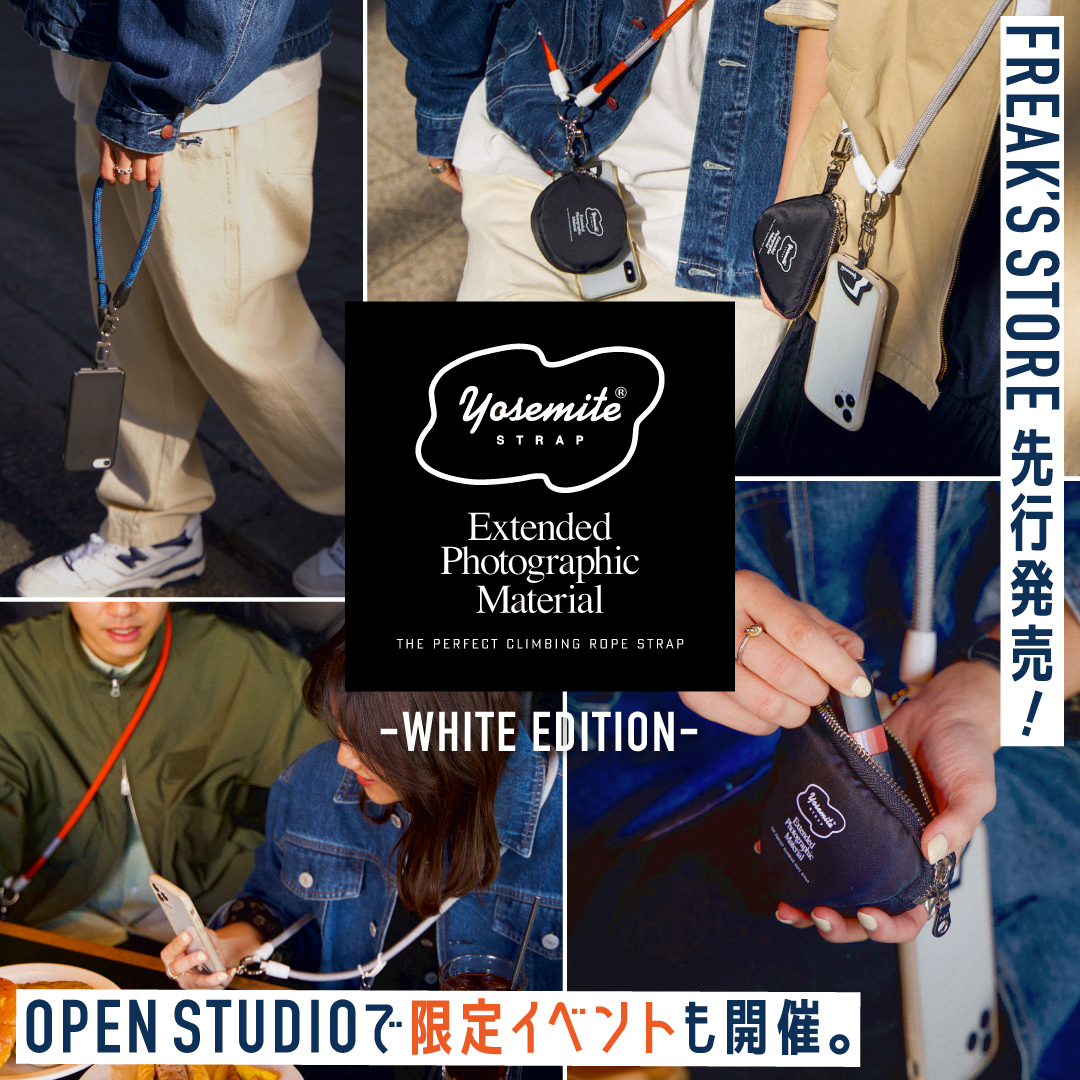 YOSEMITE STRAP -WHITE EDITION- 先行販売開始！｜Daytona Park