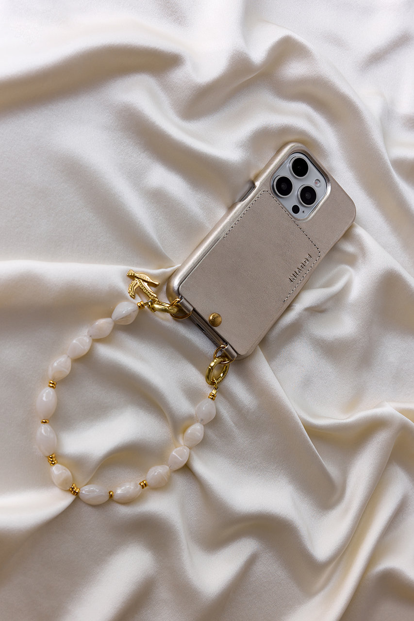 Louvini Paris(ルヴィニ パリ)｜ハンドストラップ PETIT RITA/BEIGE の