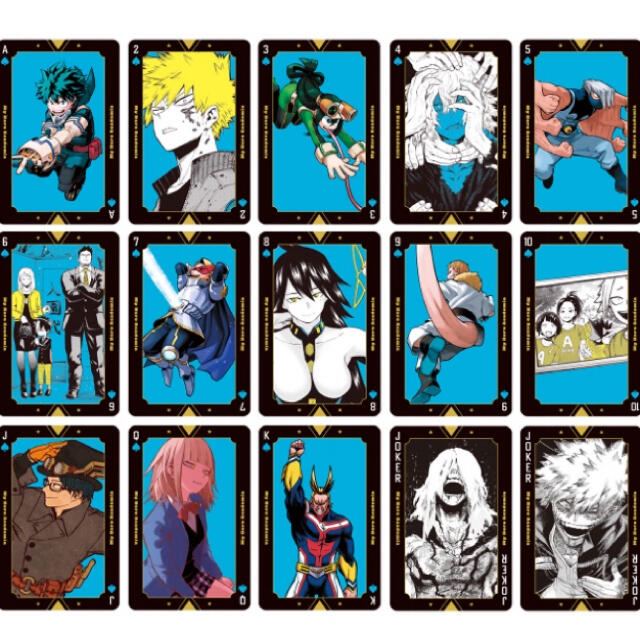 ヒロアカ 轟焦凍 ヒロアカ展 トランプ 423枚 僕のヒーローアカデミア展