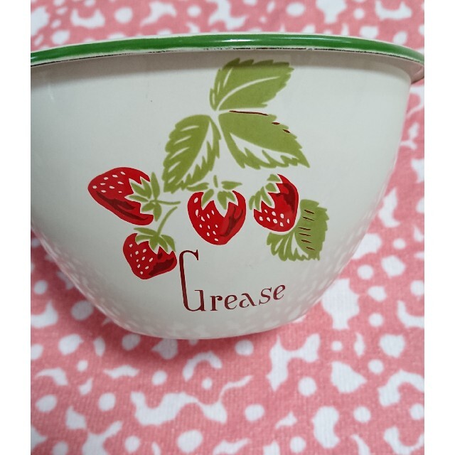 倉敷意匠 いちご柄 ホーローボウル 昭和レトロ アンティークの通販 by