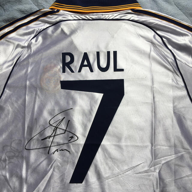 adidas - レアル・マドリード98-99Hオーセンティック#7ラウール XLフル