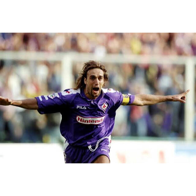 FILA - フィオレンティーナ98-99 Hオーセンティックユニフォーム#9