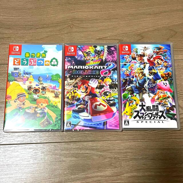 Nintendo Switch - 【新品未開封】 スマブラ マリオカート あつまれ