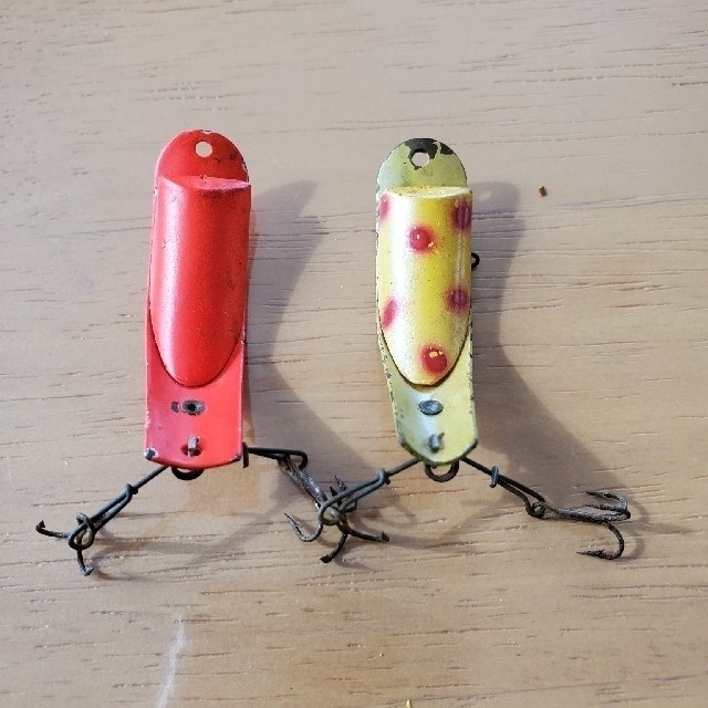 値下げヘリンフラットフィッシュ、スイマースプーン、レイジーアイクの