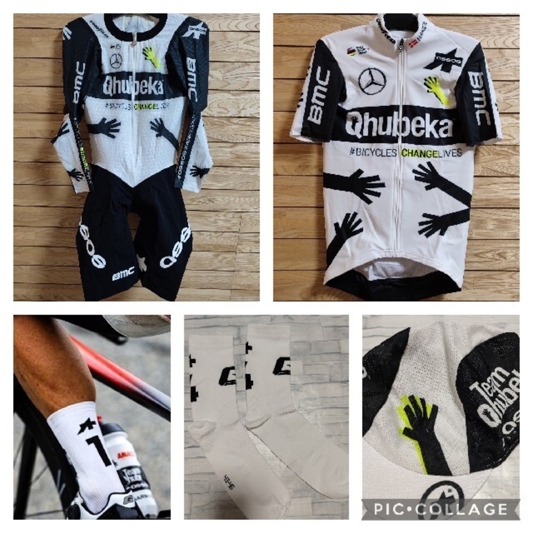 支給品 半袖サーマルジャージ Team Qhubeka ASSOS クベカアソスの通販
