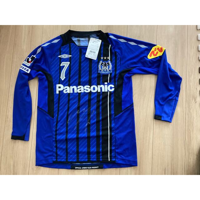 UMBRO - jリーグ ガンバ大阪 ユニフォーム 遠藤保仁 サイン入り 日本