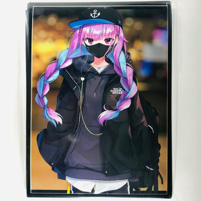 ホロライブ 黒マスク 湊あくあ スリーブ 2期生の通販 by ゆきSHOP｜ラクマ