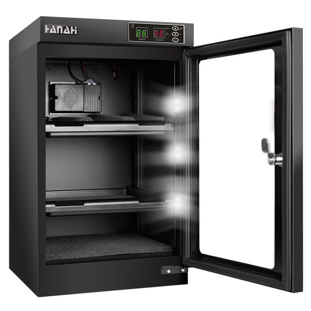 HANAHI カメラ保管庫 全自動防湿庫 LED照明5年間品質保証HNH-45Kの通販