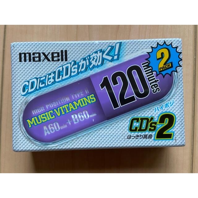 カセットテープ6本セット ハイポジ5本 DENON SONY maxell