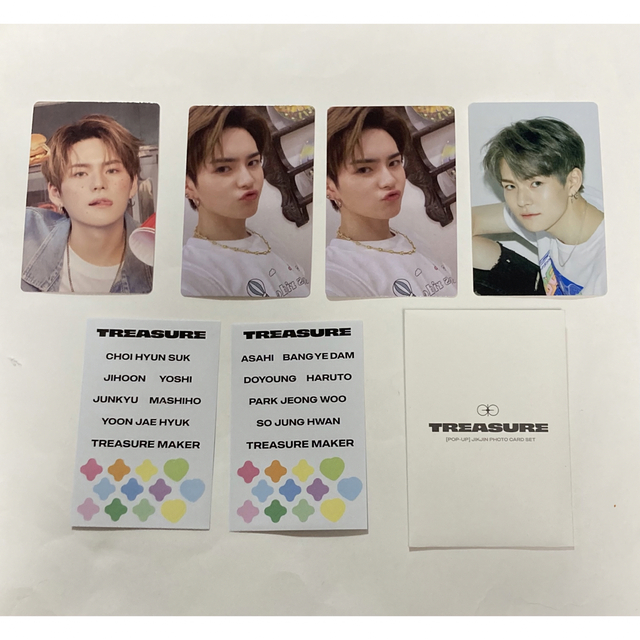 TREASURE - TREASURE JIKJIN フォトカードセット ヨシの通販 by さくら