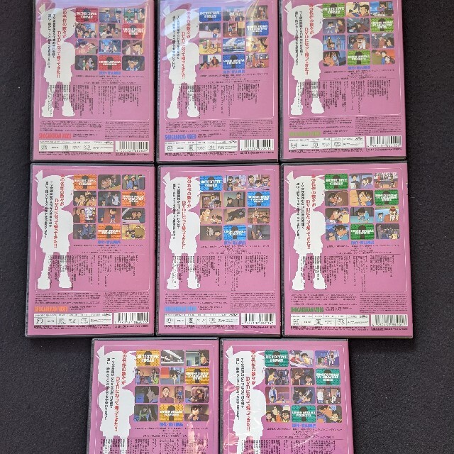 名探偵コナン PART5 1 2 3 4 5 6 7 8 DVD ポストカードの通販 by