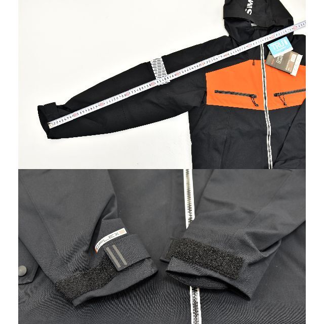 Simms☆シムス CX ジャケット size:M ブラックの通販 by