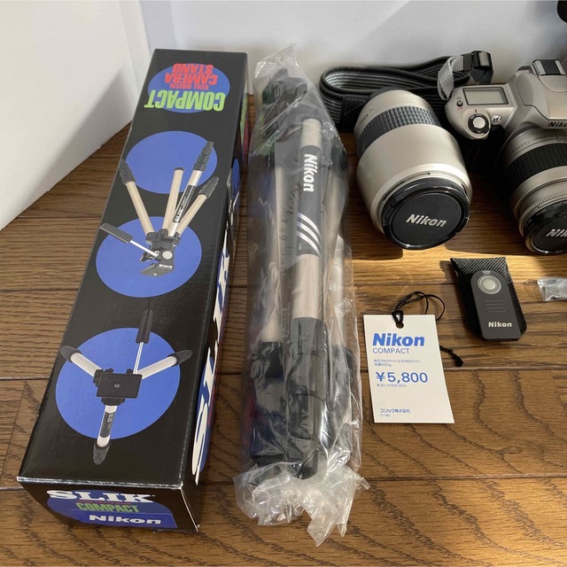 Nikon - NIKON フイルム式 一眼レフカメラ「NIKON µ」純正ダブルレンズ