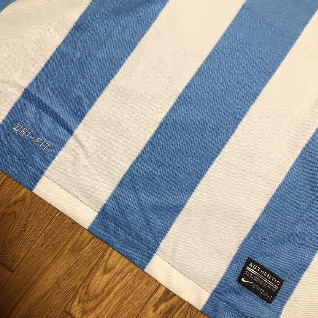 NIKE - 新品未使用 NIKE 2013-14 マラガCF ユニフォーム 水色 白 XLの