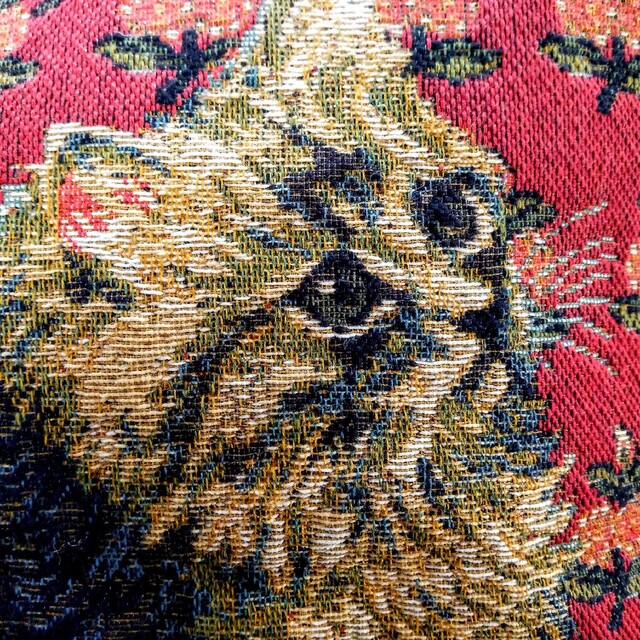 ゴブラン織り クッション アンティーク調 フランス ベルギーの通販 by