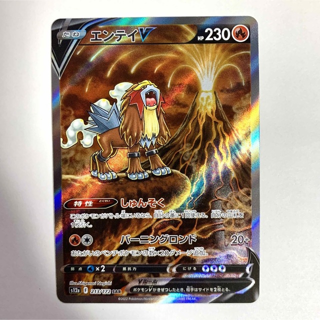 D*D様 エンテイV SAR ARS10+ カード ARS10+】世界に7枚！ エンテイV