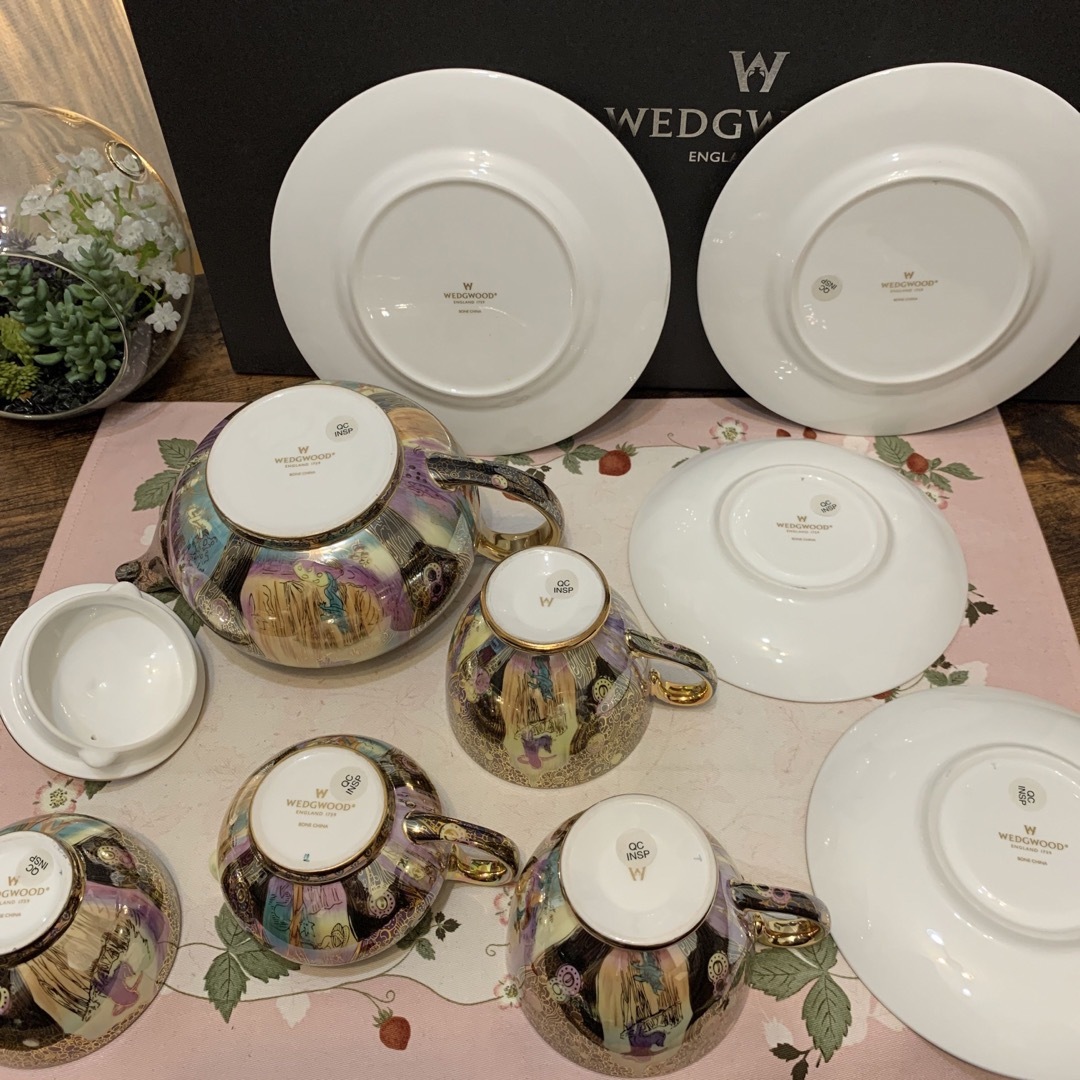 WEDGWOOD - 希少 ウェッジウッド フェアリーランド ラスター