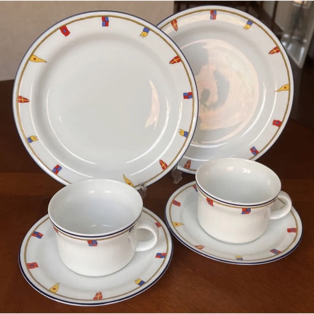 Richard Ginori - 【美品】リチャードジノリ☆クリッパー☆トリオ ペア