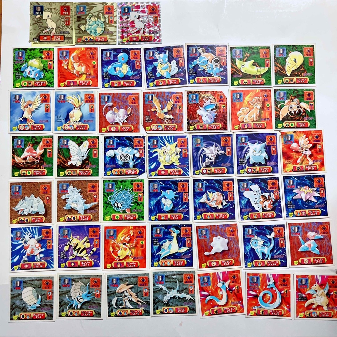 ポケモン - 【希少】 1997年 キラ、ゴールド ポケモンシール アマダの