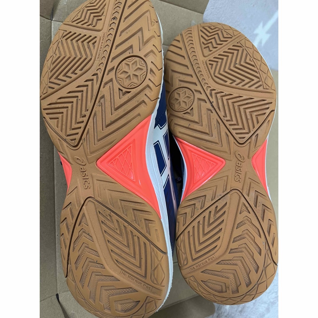 asics - アシックス バレーボールシューズ ブルー 24cmの通販 by まし