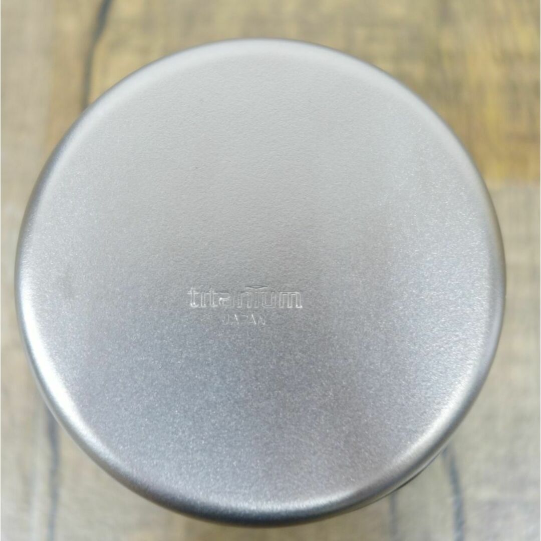 スノーピーク snowpeak チタンシングルマグ600 焚火台型