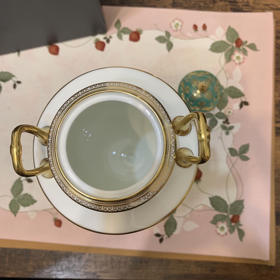 WEDGWOOD - 希少ウェッジウッド コロンビア パウダーグリーン シャ