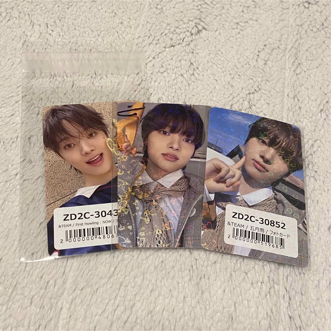 &TEAM - &TEAM ウィジュ EJ トレカセット 3枚の通販 by n's shop｜エン