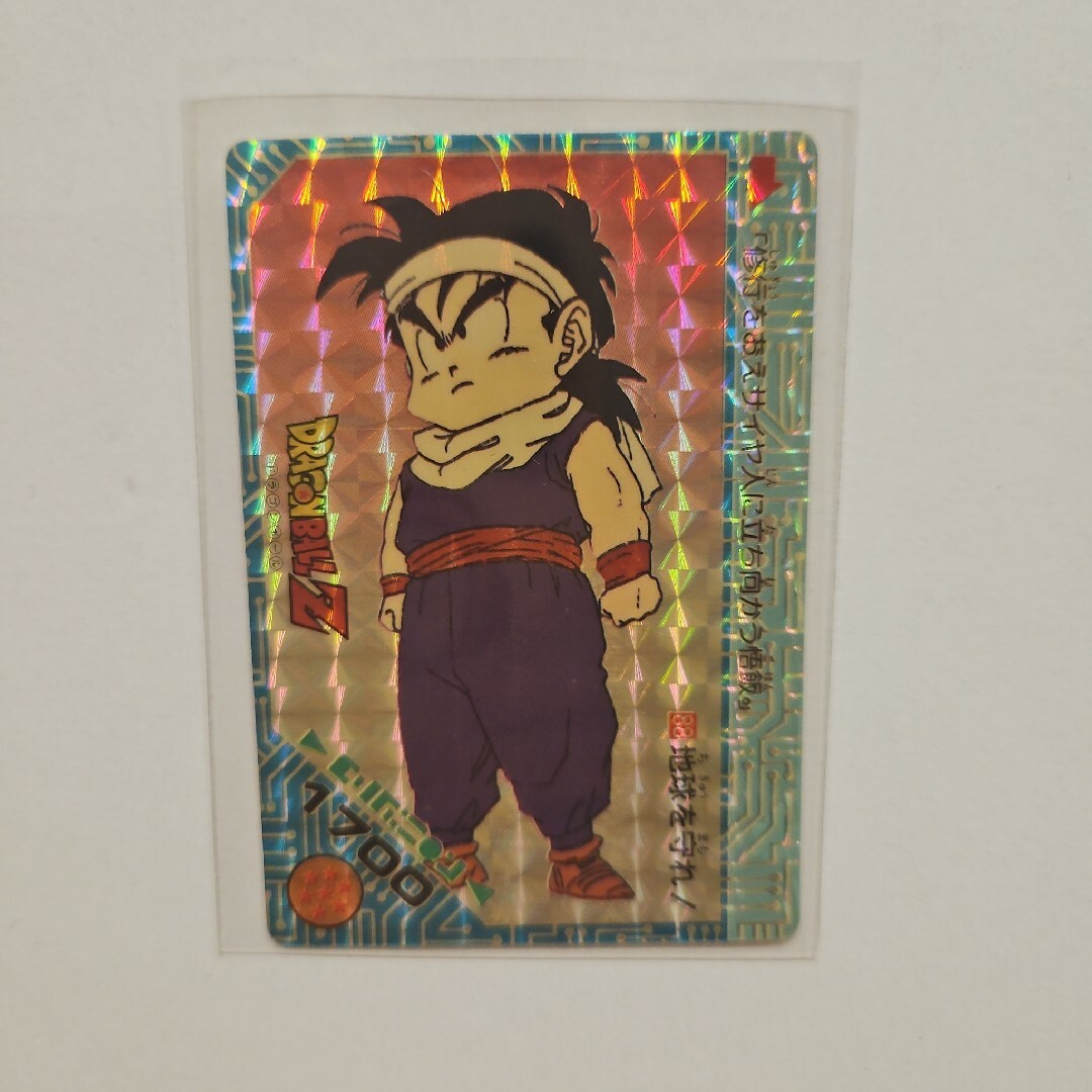 当時物 アマダ ドラゴンボールZ PPカード 595 孫悟飯 カードダス