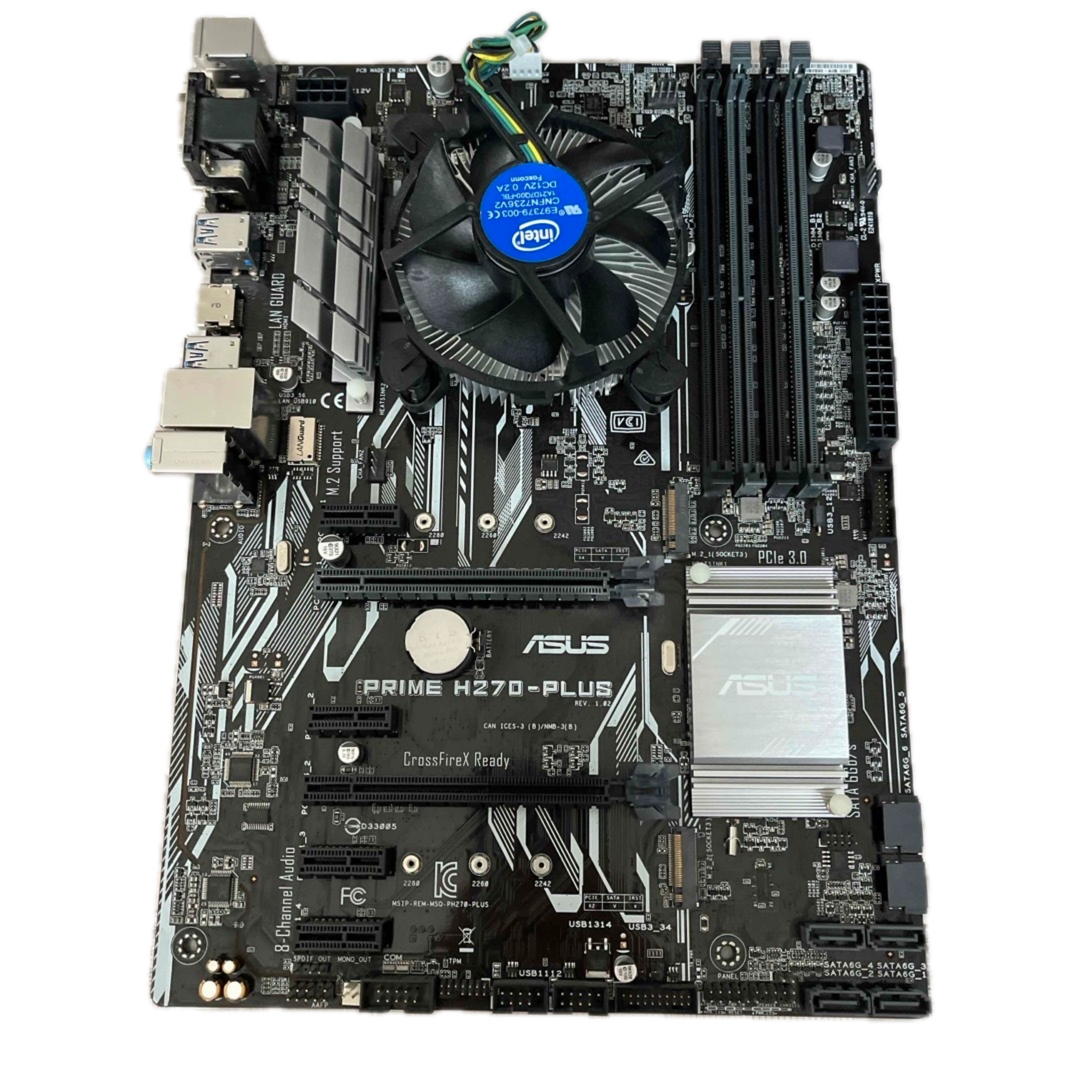 intel - マザーボードPRIME H270-PLUS & CPU core i7の通販 by ごろー