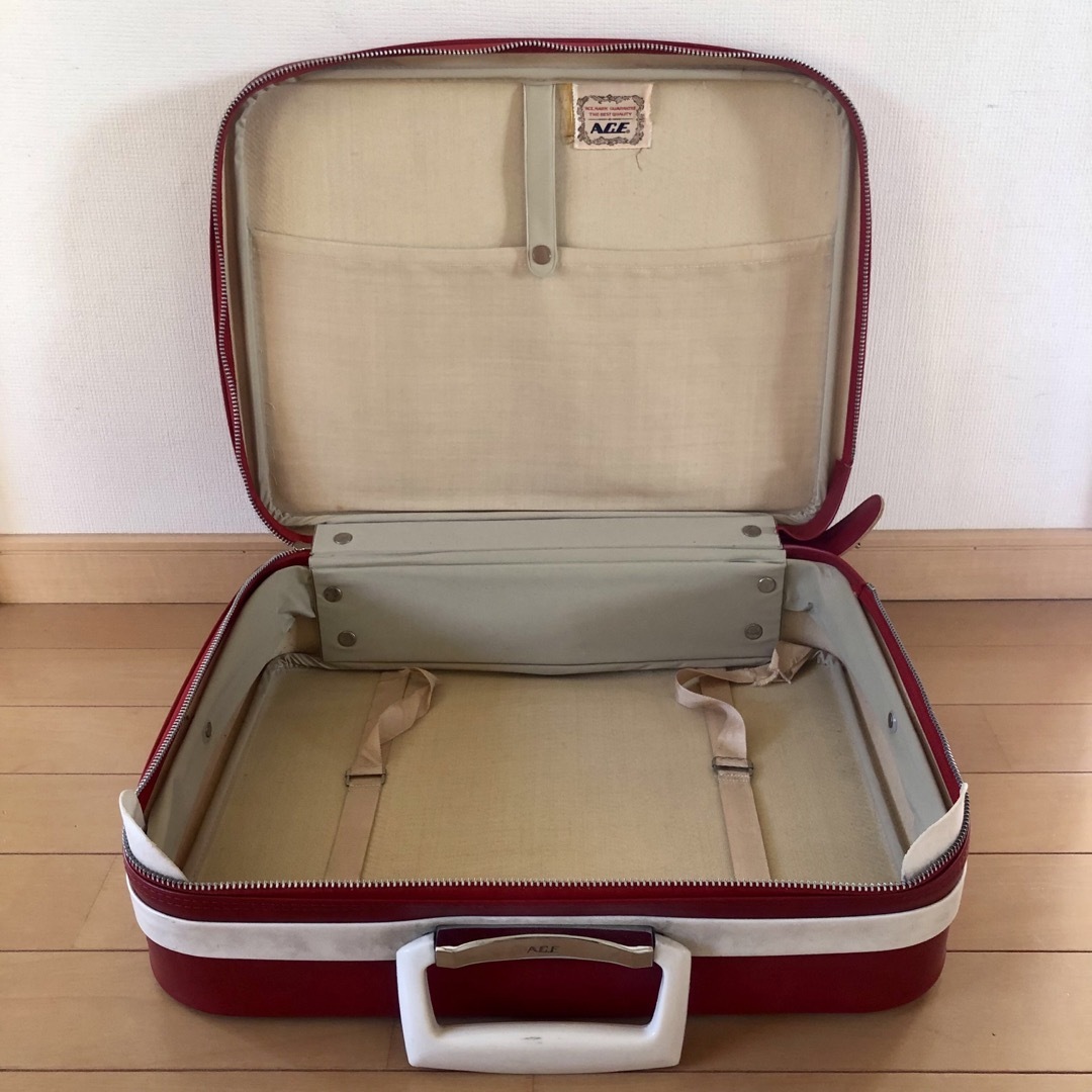 ace. - 昭和レトロ ACE 旅行カバンの通販 by ~milo~マイロ｜エースなら