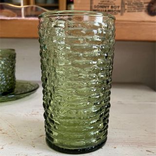 Anchor Hocking - アンカーホッキング アボカドグリーン カップ