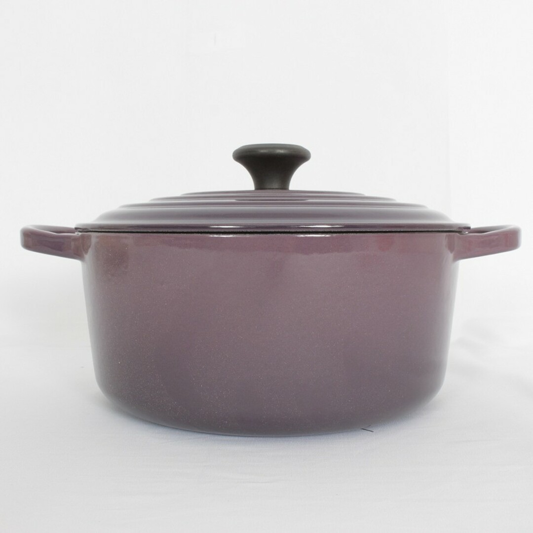 LE CREUSET - 【新品】 ル・クルーゼ ココット・ロンド 22cm カシス
