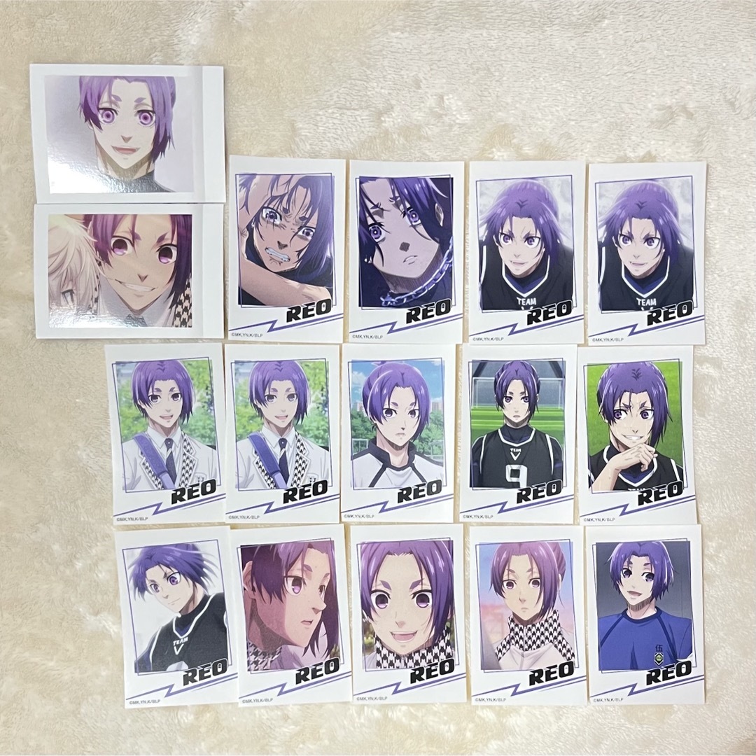 ブルーロック ブルロ ぱしゃこれ チェキ風ステッカーコレクション 御影