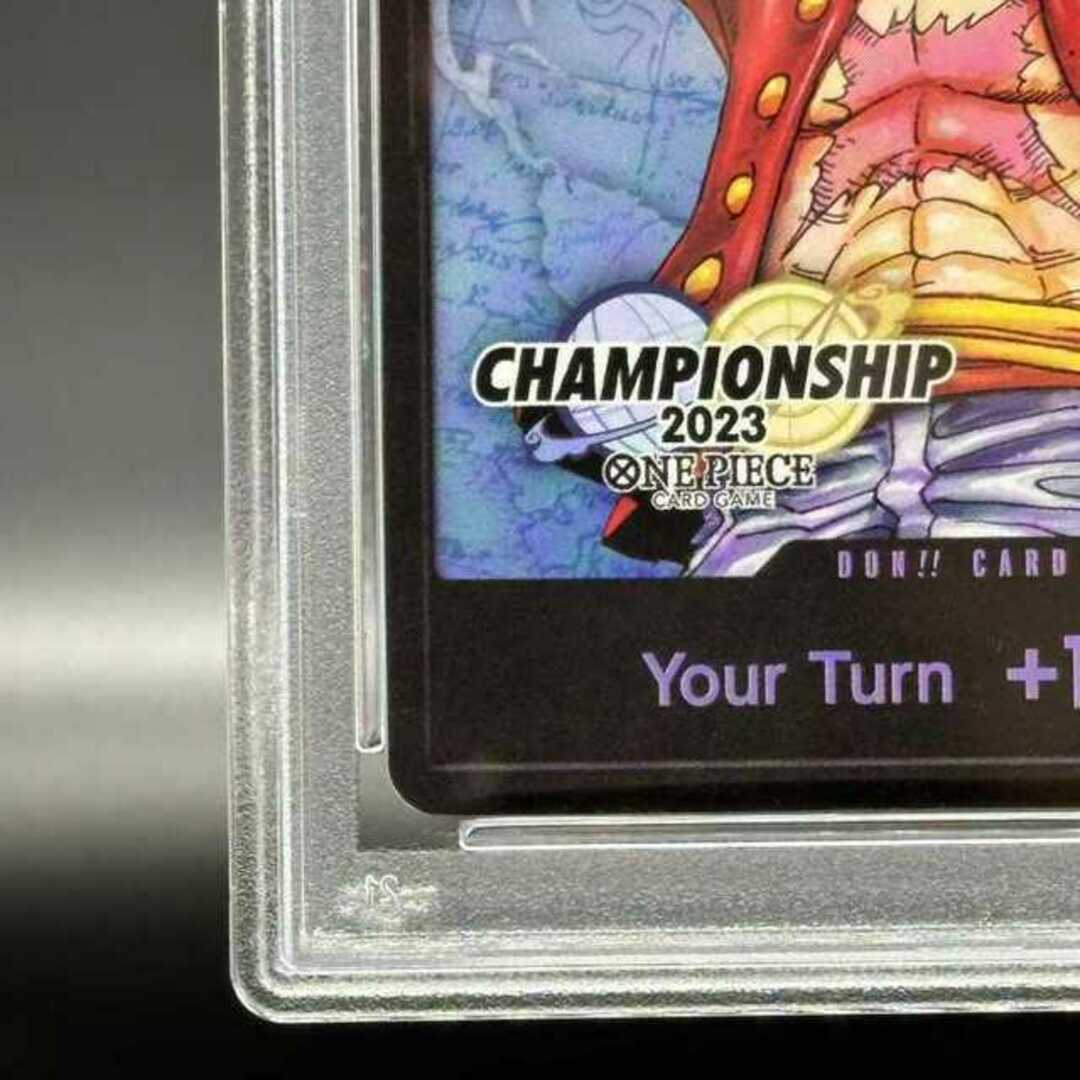 ONE PIECE - 【PSA10】ドンカード (モンキー・D・ルフィ) 英語版