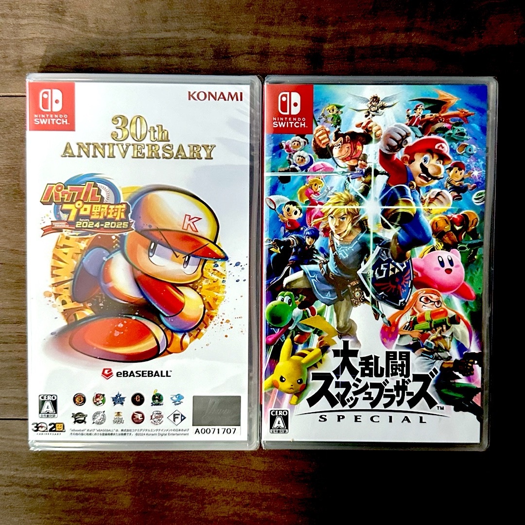 Nintendo Switch パワフルプロ野球2024 スマブラの通販 by ただっち's