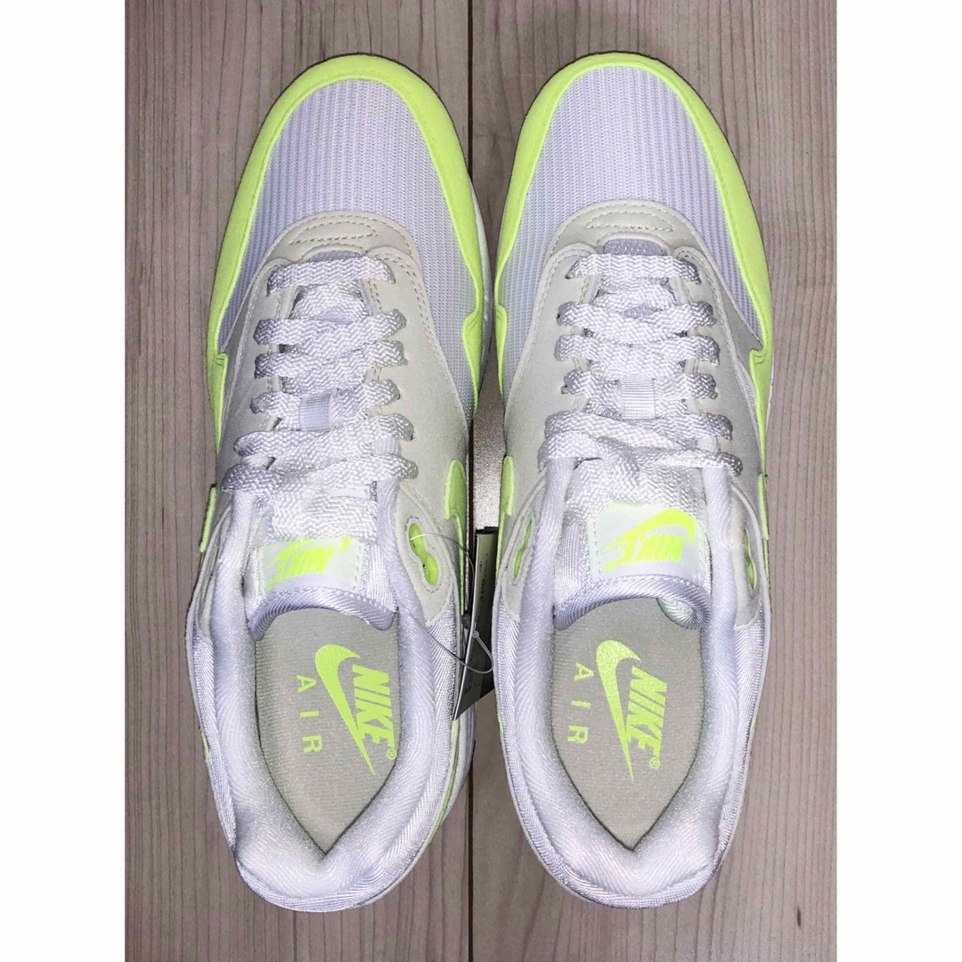 NIKE - 26.5cm 新品 NIKE W AIR MAX 1 蛍光 イエロー 黄 白 灰の通販