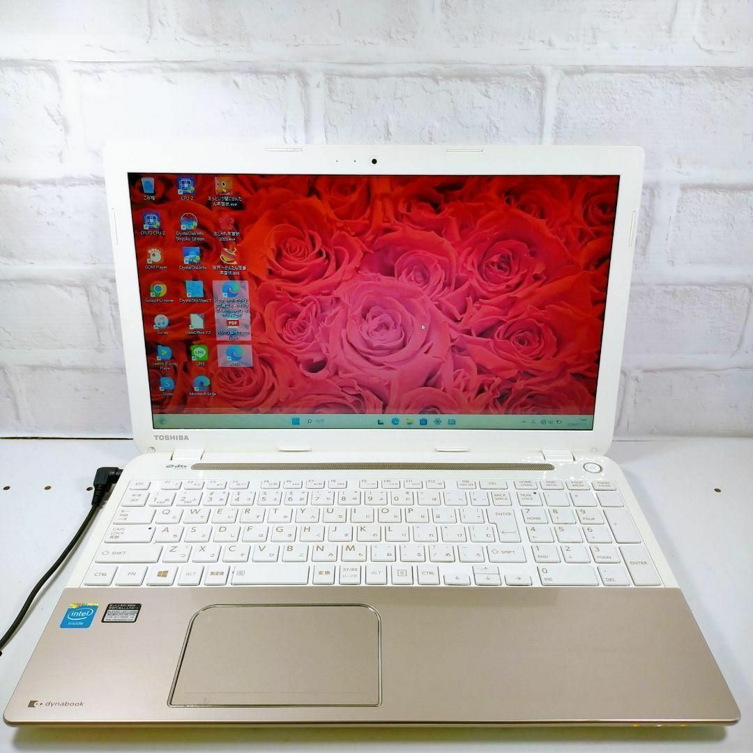 Windows11簡単すぐ使える初期設定済みノートパソコンカメラ付きPC