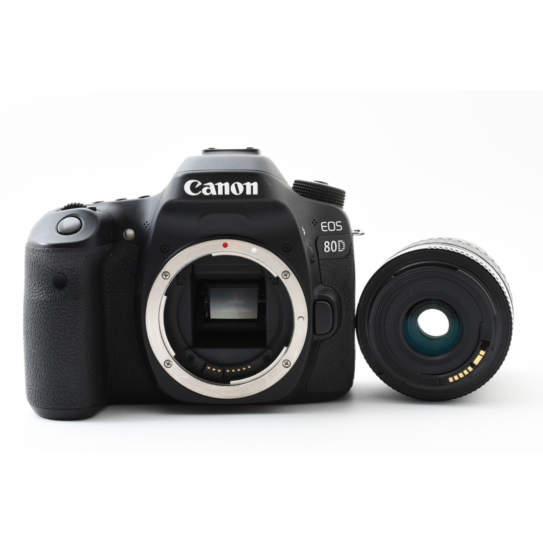Canon - 保証付/属品完備/デジタル一眼レフカメラ/Canon EOS 80Dレンズ