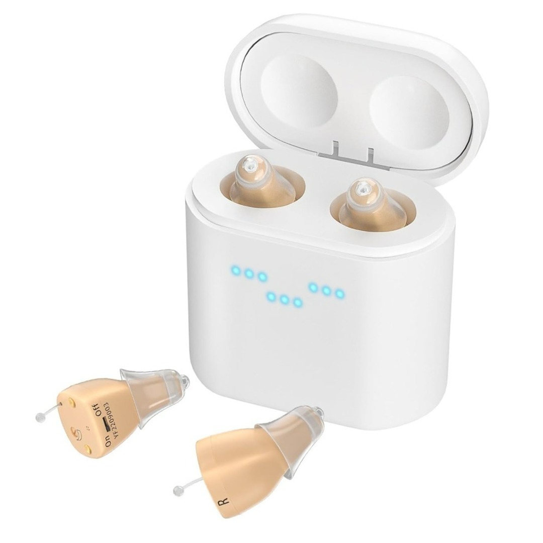 集音器 集音器 ワイヤレス イヤホン型 高齢者若者向け 長時間使用