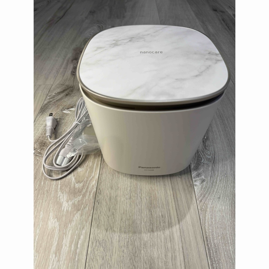 パナソニックnanocare フェイススチーマー ホワイト・マーブル