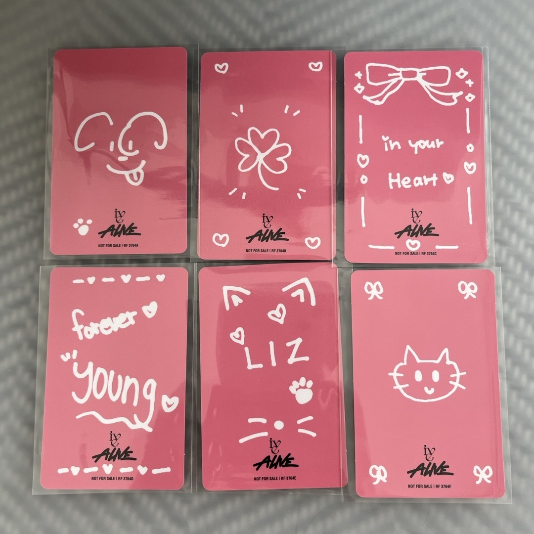 IVE - IVE ALIVE ソロジャケット トレカ6種 コンプリートの通販 by L's