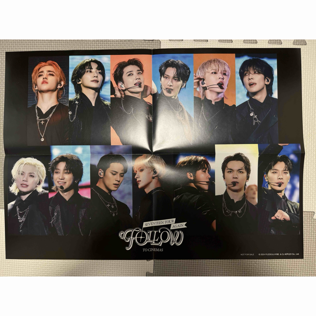 SEVENTEEN - SEVENTEEN セブチ follow 映画 特典 ポスターの通販 by