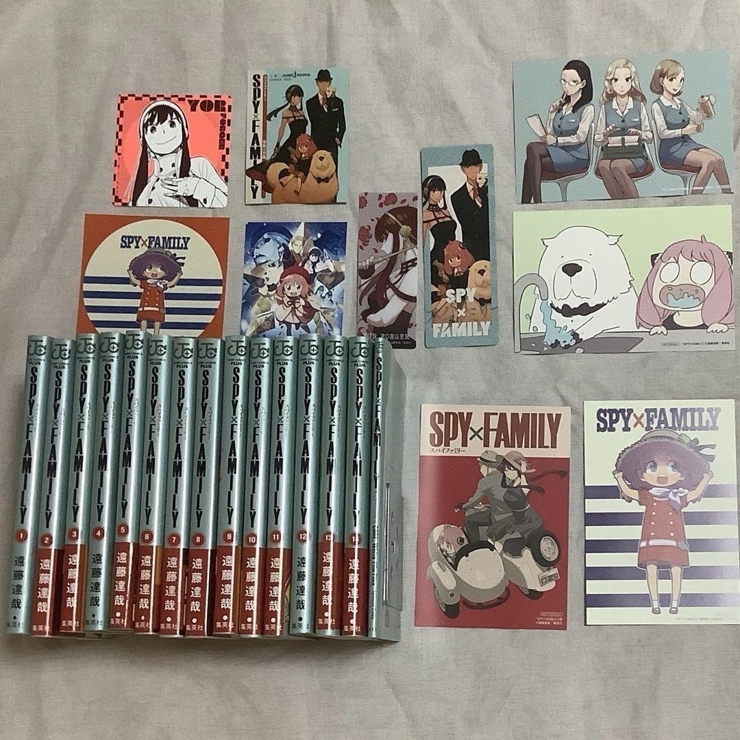 SPY×FAMILY スパイファミリー全巻セット＋特典 1〜16巻の通販 by コロ