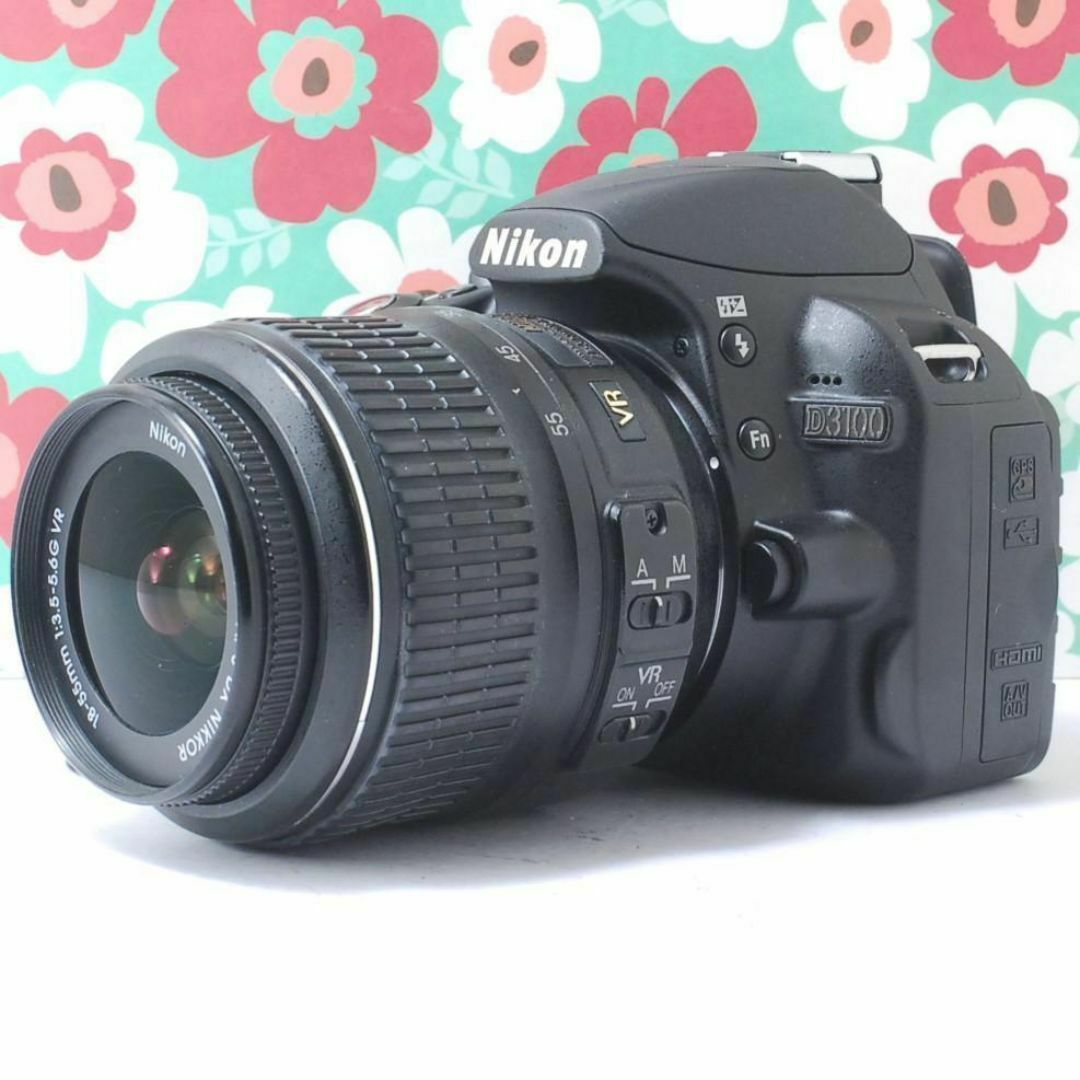 初心者おすすめ❤Nikon D3100❤スマホに送れる❤高画質❤動画OK❤