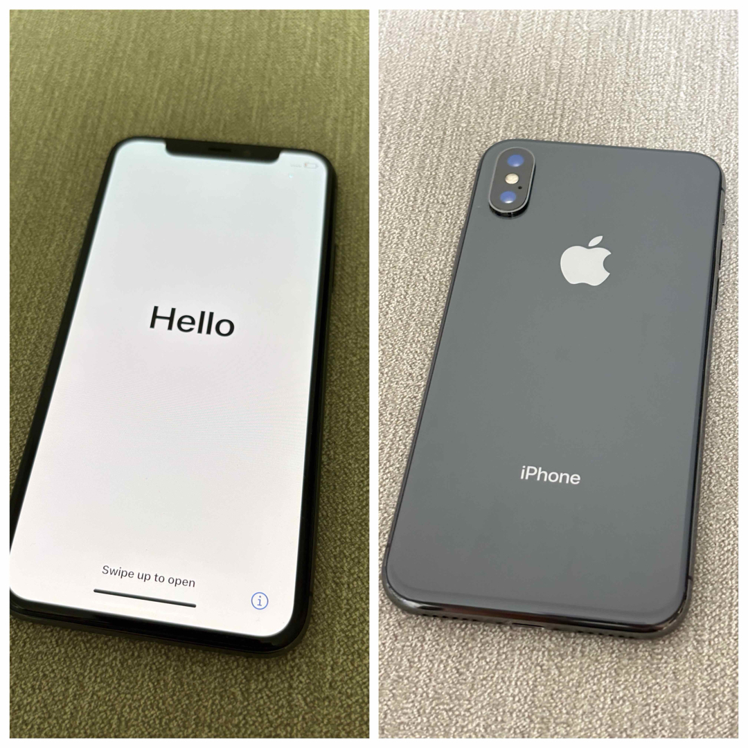 iPhone - iPhoneX スペースグレイ 64G ジャンク品の通販 by R shop