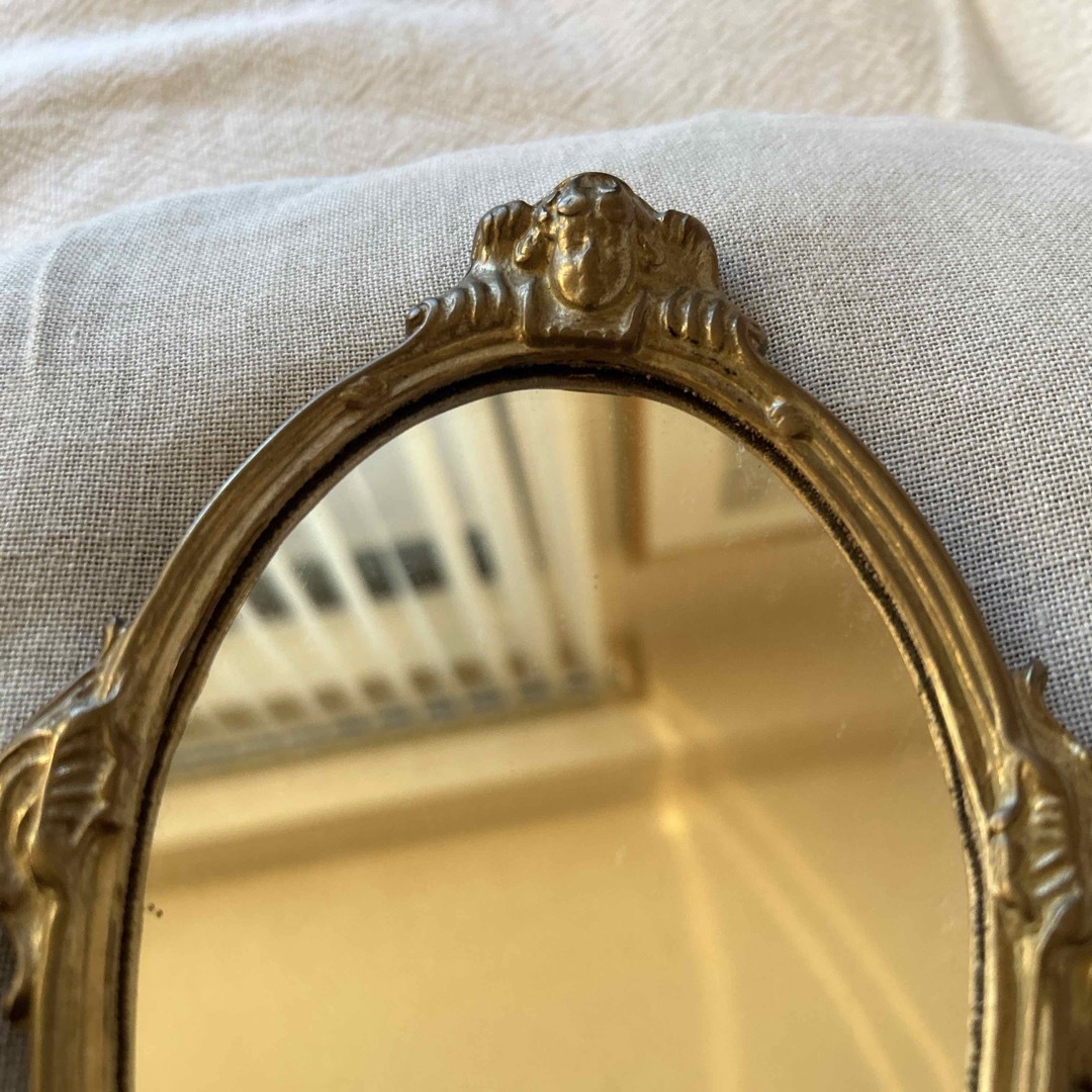 フランスアンティーク 手鏡 エンジェルの通販 by Lilly⭐️おまとめ