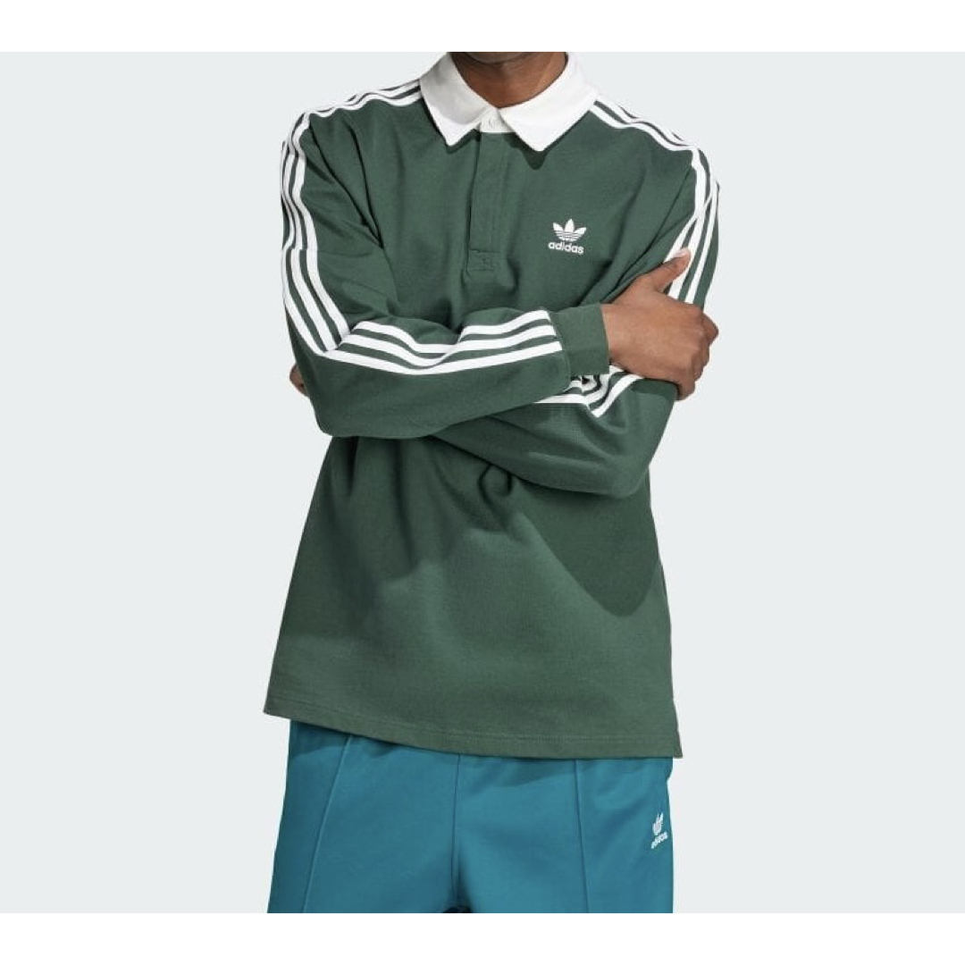 adidas - 3XL新品グリーン常田大希着用同型同色adidasアディカラー
