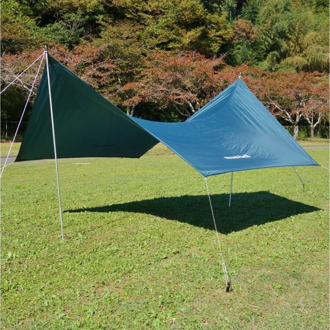 美品 モンベル mont bell Mini Tarp HX ポール セット ミニタープ